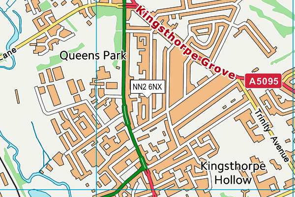 NN2 6NX map - OS VectorMap District (Ordnance Survey) NN2 6NX map - OS VectorMap District (Ordnance Survey)