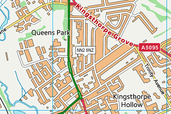 NN2 6NZ map - OS VectorMap District (Ordnance Survey) NN2 6NZ map - OS VectorMap District (Ordnance Survey)
