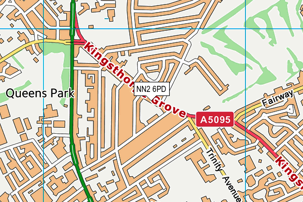 NN2 6PD map - OS VectorMap District (Ordnance Survey) NN2 6PD map - OS VectorMap District (Ordnance Survey)