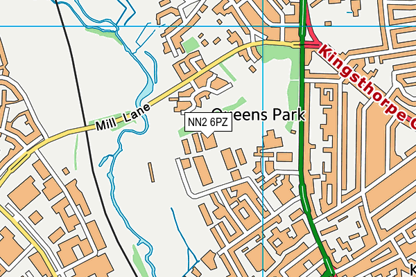 NN2 6PZ map - OS VectorMap District (Ordnance Survey) NN2 6PZ map - OS VectorMap District (Ordnance Survey)