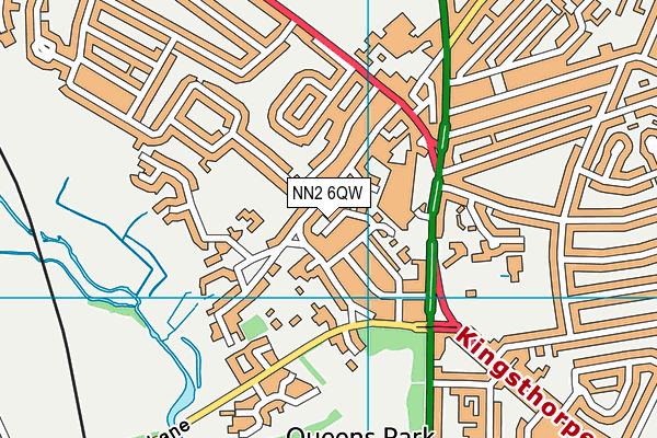 NN2 6QW map - OS VectorMap District (Ordnance Survey) NN2 6QW map - OS VectorMap District (Ordnance Survey)