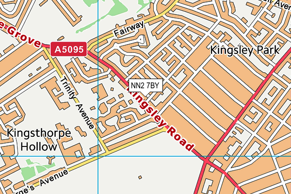 NN2 7BY map - OS VectorMap District (Ordnance Survey) NN2 7BY map - OS VectorMap District (Ordnance Survey)