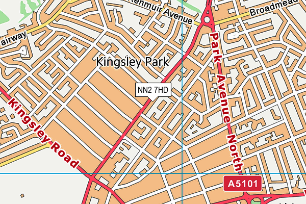 NN2 7HD map - OS VectorMap District (Ordnance Survey) NN2 7HD map - OS VectorMap District (Ordnance Survey)