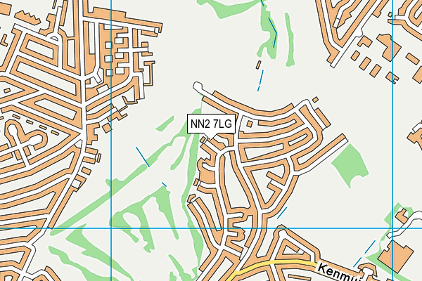 NN2 7LG map - OS VectorMap District (Ordnance Survey) NN2 7LG map - OS VectorMap District (Ordnance Survey)