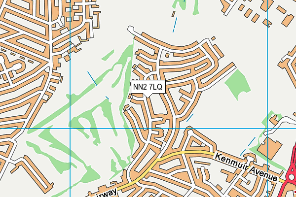 NN2 7LQ map - OS VectorMap District (Ordnance Survey) NN2 7LQ map - OS VectorMap District (Ordnance Survey)