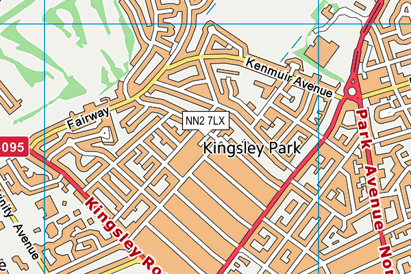 NN2 7LX map - OS VectorMap District (Ordnance Survey) NN2 7LX map - OS VectorMap District (Ordnance Survey)