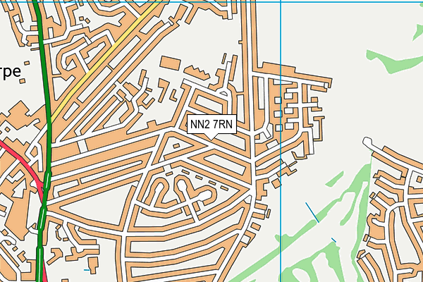 NN2 7RN map - OS VectorMap District (Ordnance Survey) NN2 7RN map - OS VectorMap District (Ordnance Survey)