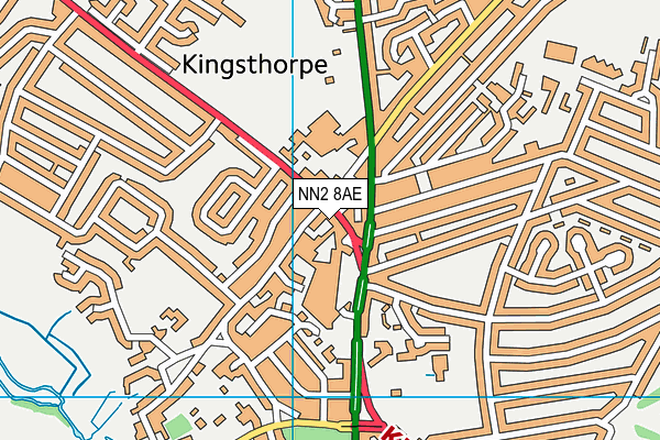 NN2 8AE map - OS VectorMap District (Ordnance Survey) NN2 8AE map - OS VectorMap District (Ordnance Survey)