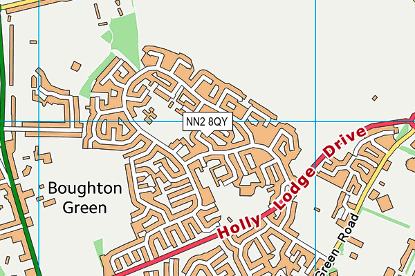 NN2 8QY map - OS VectorMap District (Ordnance Survey) NN2 8QY map - OS VectorMap District (Ordnance Survey)