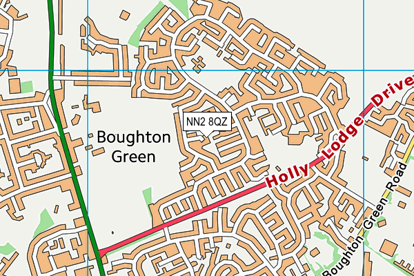 NN2 8QZ map - OS VectorMap District (Ordnance Survey) NN2 8QZ map - OS VectorMap District (Ordnance Survey)