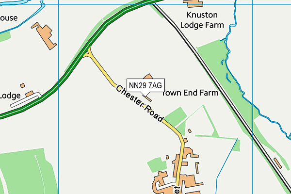 NN29 7AG map - OS VectorMap District (Ordnance Survey) NN29 7AG map - OS VectorMap District (Ordnance Survey)