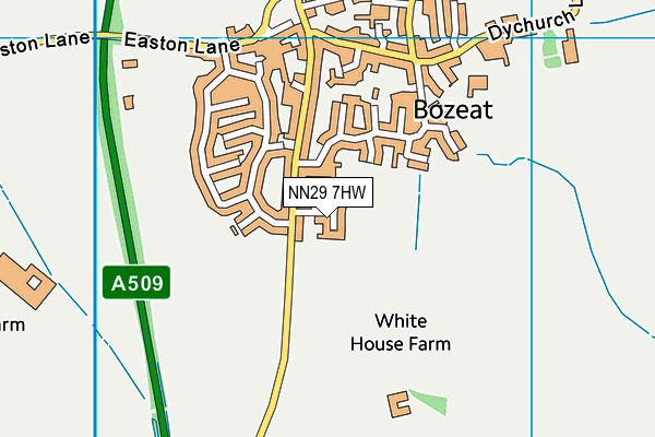NN29 7HW map - OS VectorMap District (Ordnance Survey) NN29 7HW map - OS VectorMap District (Ordnance Survey)
