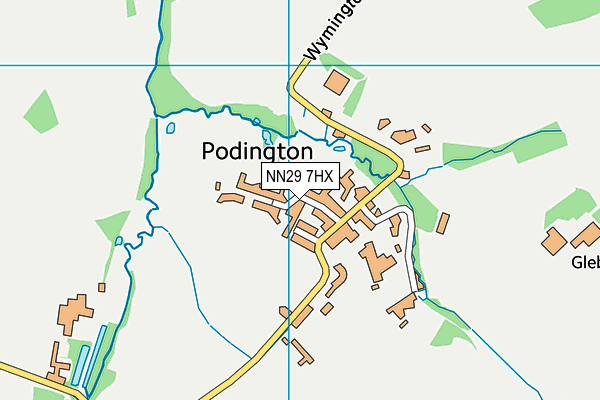 NN29 7HX map - OS VectorMap District (Ordnance Survey) NN29 7HX map - OS VectorMap District (Ordnance Survey)