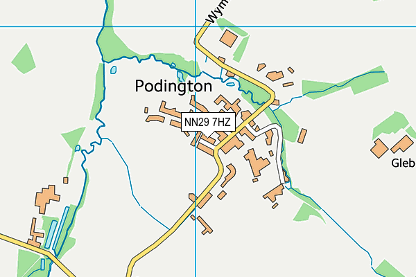 NN29 7HZ map - OS VectorMap District (Ordnance Survey) NN29 7HZ map - OS VectorMap District (Ordnance Survey)