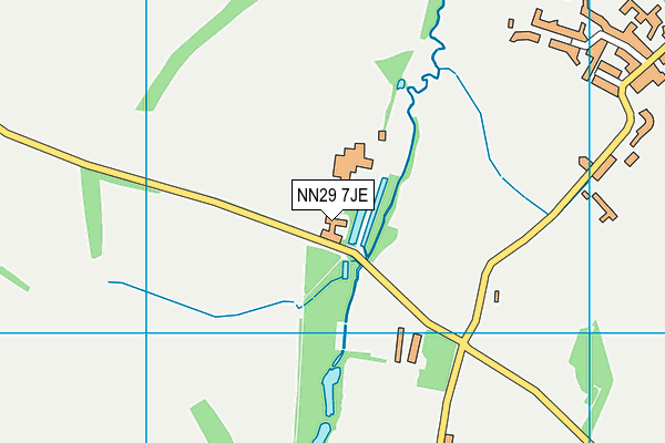 NN29 7JE map - OS VectorMap District (Ordnance Survey) NN29 7JE map - OS VectorMap District (Ordnance Survey)