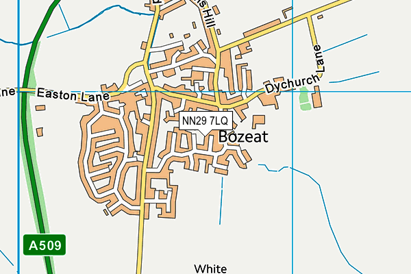 NN29 7LQ map - OS VectorMap District (Ordnance Survey) NN29 7LQ map - OS VectorMap District (Ordnance Survey)