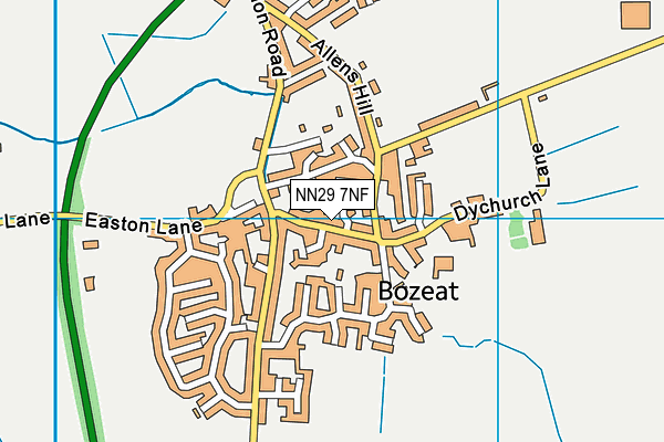 NN29 7NF map - OS VectorMap District (Ordnance Survey) NN29 7NF map - OS VectorMap District (Ordnance Survey)