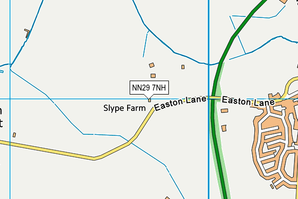NN29 7NH map - OS VectorMap District (Ordnance Survey) NN29 7NH map - OS VectorMap District (Ordnance Survey)