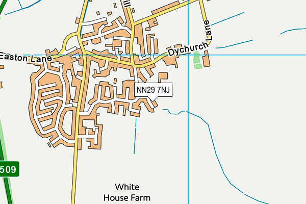 NN29 7NJ map - OS VectorMap District (Ordnance Survey) NN29 7NJ map - OS VectorMap District (Ordnance Survey)