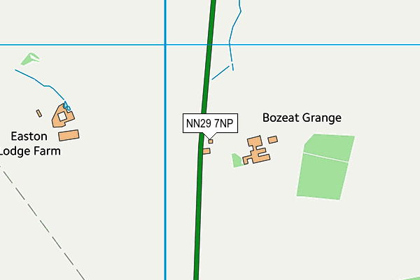 NN29 7NP map - OS VectorMap District (Ordnance Survey) NN29 7NP map - OS VectorMap District (Ordnance Survey)