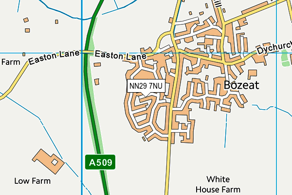 NN29 7NU map - OS VectorMap District (Ordnance Survey) NN29 7NU map - OS VectorMap District (Ordnance Survey)