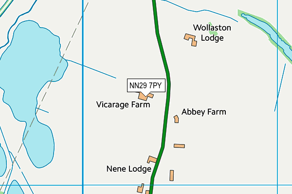 NN29 7PY map - OS VectorMap District (Ordnance Survey) NN29 7PY map - OS VectorMap District (Ordnance Survey)