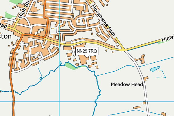 NN29 7RQ map - OS VectorMap District (Ordnance Survey) NN29 7RQ map - OS VectorMap District (Ordnance Survey)