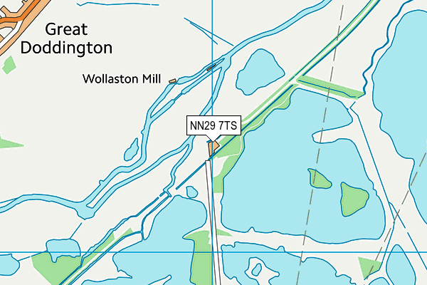 NN29 7TS map - OS VectorMap District (Ordnance Survey) NN29 7TS map - OS VectorMap District (Ordnance Survey)