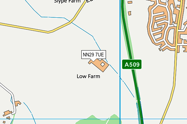 NN29 7UE map - OS VectorMap District (Ordnance Survey) NN29 7UE map - OS VectorMap District (Ordnance Survey)
