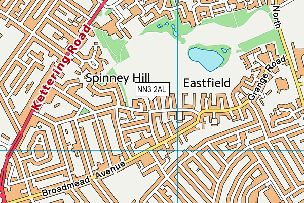NN3 2AL map - OS VectorMap District (Ordnance Survey) NN3 2AL map - OS VectorMap District (Ordnance Survey)