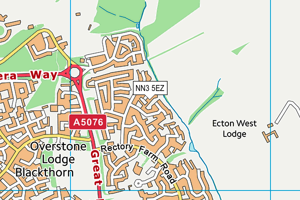 NN3 5EZ map - OS VectorMap District (Ordnance Survey) NN3 5EZ map - OS VectorMap District (Ordnance Survey)