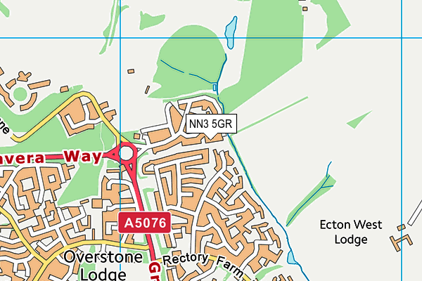 NN3 5GR map - OS VectorMap District (Ordnance Survey) NN3 5GR map - OS VectorMap District (Ordnance Survey)
