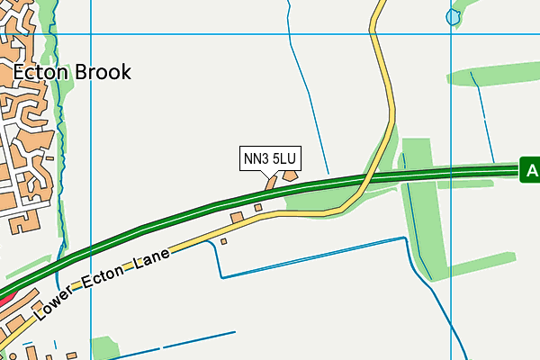NN3 5LU map - OS VectorMap District (Ordnance Survey) NN3 5LU map - OS VectorMap District (Ordnance Survey)