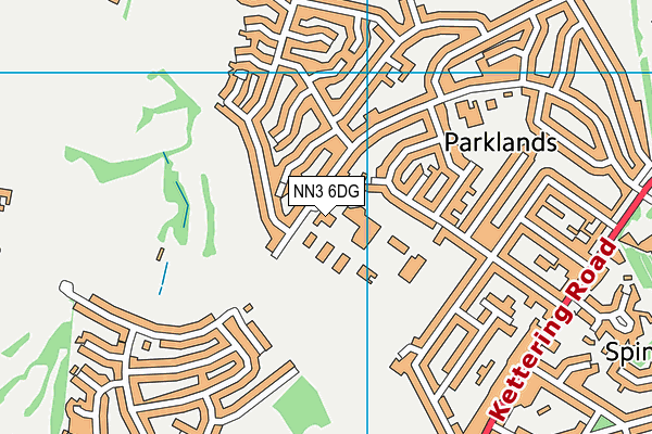 NN3 6DG map - OS VectorMap District (Ordnance Survey) NN3 6DG map - OS VectorMap District (Ordnance Survey)