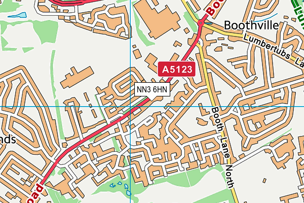 NN3 6HN map - OS VectorMap District (Ordnance Survey) NN3 6HN map - OS VectorMap District (Ordnance Survey)