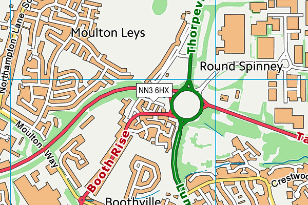 NN3 6HX map - OS VectorMap District (Ordnance Survey) NN3 6HX map - OS VectorMap District (Ordnance Survey)