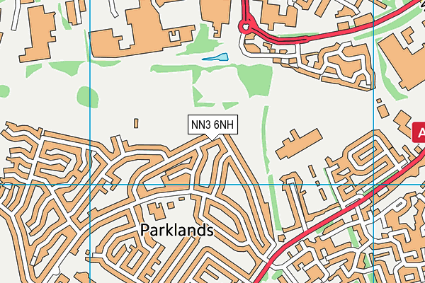 NN3 6NH map - OS VectorMap District (Ordnance Survey) NN3 6NH map - OS VectorMap District (Ordnance Survey)