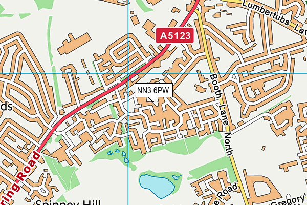 NN3 6PW map - OS VectorMap District (Ordnance Survey) NN3 6PW map - OS VectorMap District (Ordnance Survey)