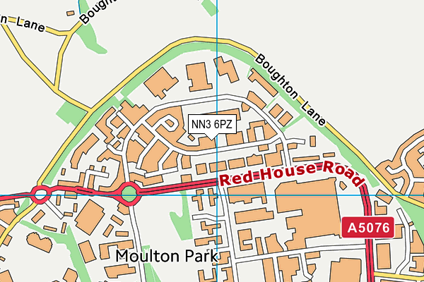 NN3 6PZ map - OS VectorMap District (Ordnance Survey) NN3 6PZ map - OS VectorMap District (Ordnance Survey)
