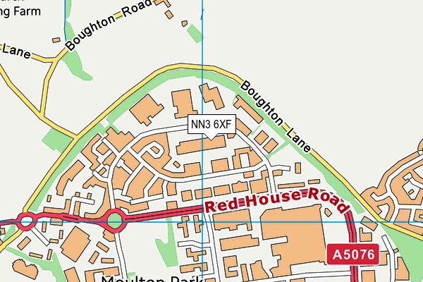 NN3 6XF map - OS VectorMap District (Ordnance Survey) NN3 6XF map - OS VectorMap District (Ordnance Survey)