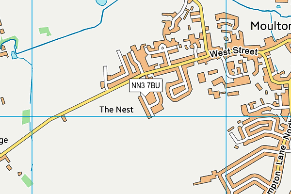 NN3 7BU map - OS VectorMap District (Ordnance Survey) NN3 7BU map - OS VectorMap District (Ordnance Survey)