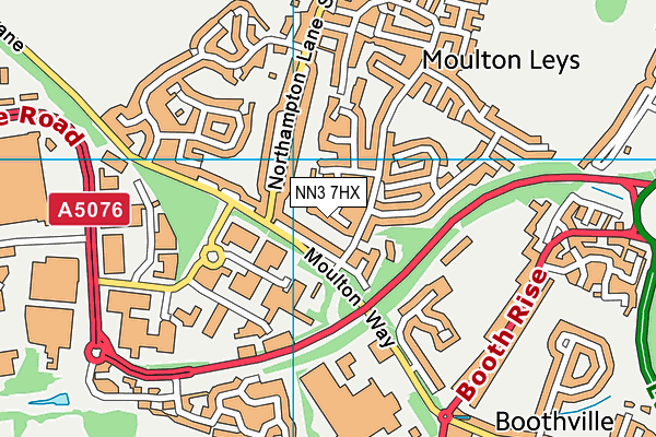 NN3 7HX map - OS VectorMap District (Ordnance Survey) NN3 7HX map - OS VectorMap District (Ordnance Survey)