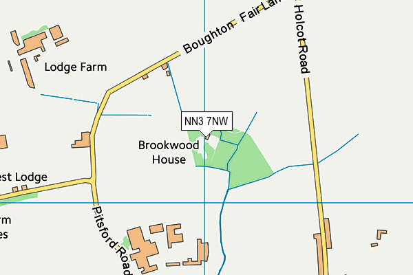NN3 7NW map - OS VectorMap District (Ordnance Survey) NN3 7NW map - OS VectorMap District (Ordnance Survey)