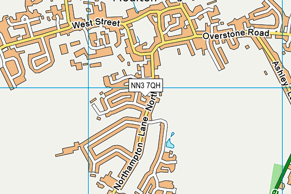NN3 7QH map - OS VectorMap District (Ordnance Survey) NN3 7QH map - OS VectorMap District (Ordnance Survey)