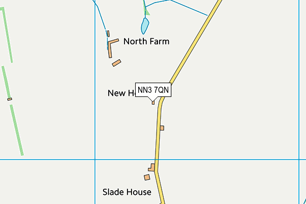 NN3 7QN map - OS VectorMap District (Ordnance Survey) NN3 7QN map - OS VectorMap District (Ordnance Survey)