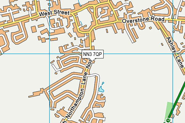 NN3 7QP map - OS VectorMap District (Ordnance Survey) NN3 7QP map - OS VectorMap District (Ordnance Survey)