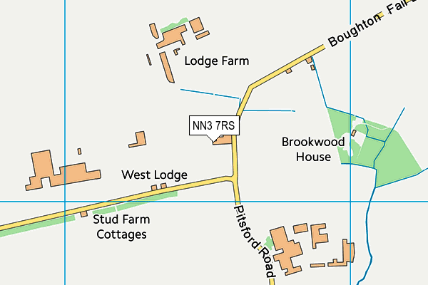 NN3 7RS map - OS VectorMap District (Ordnance Survey) NN3 7RS map - OS VectorMap District (Ordnance Survey)