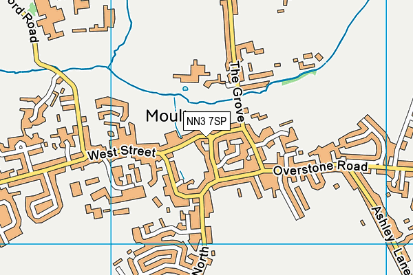 NN3 7SP map - OS VectorMap District (Ordnance Survey) NN3 7SP map - OS VectorMap District (Ordnance Survey)