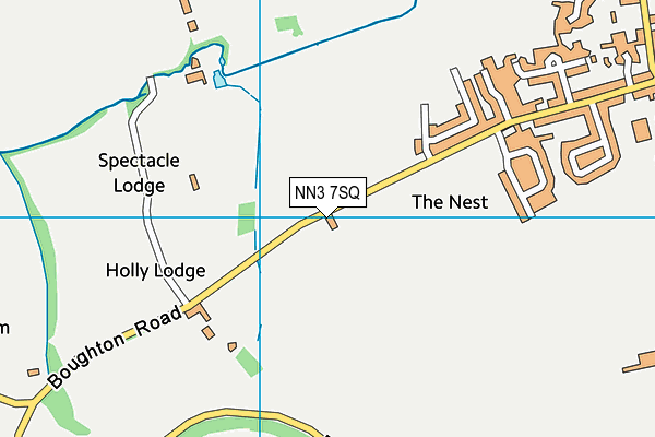 NN3 7SQ map - OS VectorMap District (Ordnance Survey) NN3 7SQ map - OS VectorMap District (Ordnance Survey)