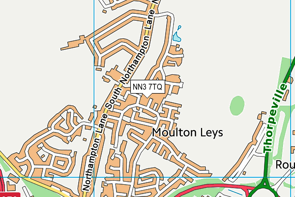NN3 7TQ map - OS VectorMap District (Ordnance Survey) NN3 7TQ map - OS VectorMap District (Ordnance Survey)
